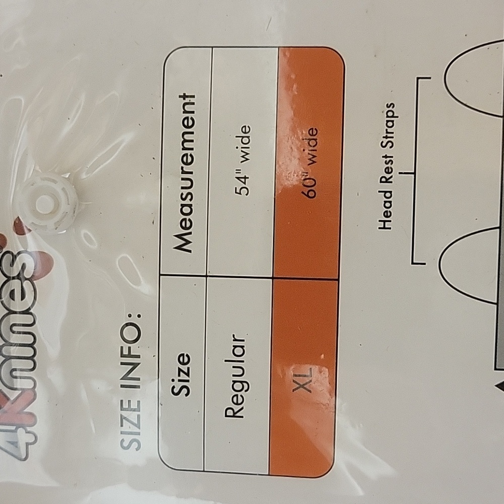 MONEY DONATED TO SPCA 4knines rear seat cover - Picture 4 of 6